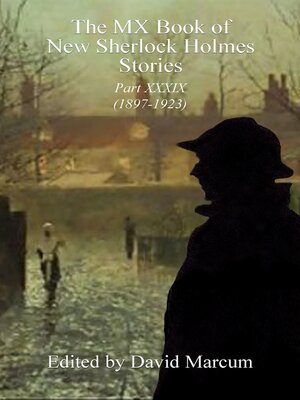 cover image of The MX Book of New Sherlock Holmes Stories, Part XXXIX